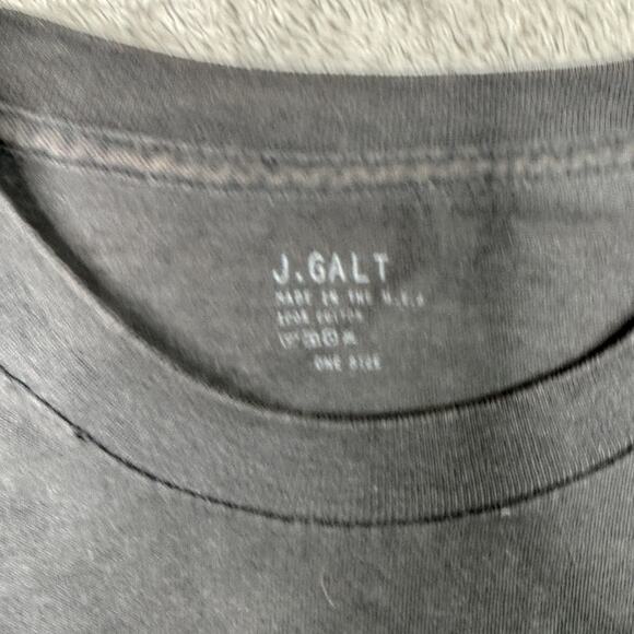 Retro Classic Drive In Shirt 1984 Vintage Style J Galt USA Black Crew Neck Tee - Picture 3 of 5